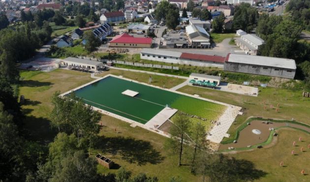 The Hlinsko swimming biotope
